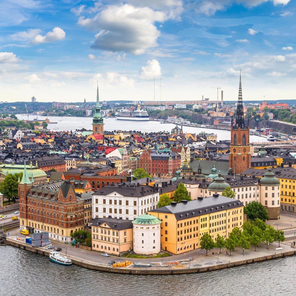 Stocholm aerial view